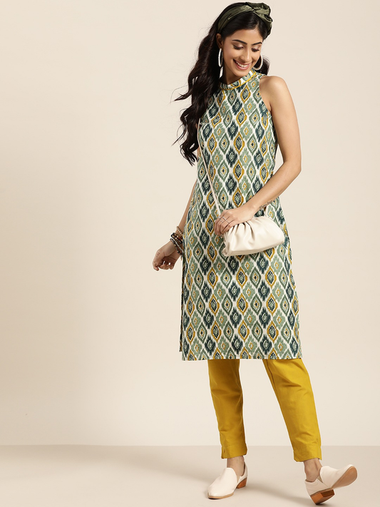 Women Ethnic Motifs Printed Kurta Set