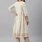 Women Off White Cotton Kurta Set
