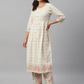 Women Off White Cotton Kurta Set