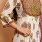 Women Pure Cotton Multicolor Kurta, Pant And Dupatta Set