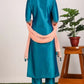 Women Rama Art Silk Kurta set