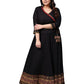 Women Anarkali Tie-Side Rayon Kurta