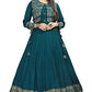 Women Self Design Anarkali Rayon Kurti