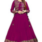 Women Self Design Anarkali Rayon Kurti