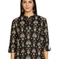 Women Pnat Print Short Kurti