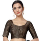 Women's Elbow Length Sleeve Brocade Saree Blouse