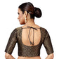 Women's Elbow Length Sleeve Brocade Saree Blouse