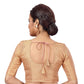 Women's Elbow Length Sleeve Brocade Saree Blouse