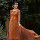 Women's Cotton Blend Floral Printed Straight Kurta Pant with Dupatta Set