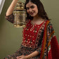 Women's Cotton Blend Printed Straight Kurta Set