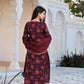Women's Cotton Blend Printed Straight Kurta with Pant & Dupatta