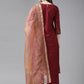 Women's Ethnic Motifs Printed Cotton Blend Kurta Set