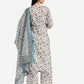 Women's Pure Cotton Floral Printed Kurta Set