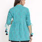 Women's Rayon Floral Print Regular Wear Top