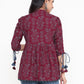 Women's Rayon Floral Print Regular Wear Top