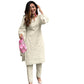 Womens Embroidered All Over Chikankari Kurta Set