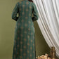 Women Mandarin Collar Viscose Rayon Kurta and Palazzo Set