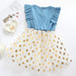 Toddler Girls Polka Dot Bow Front Tutu Dress | Amy's Cart Singapore