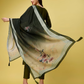 Women Floral Yoke Design Notched Neck Thread Work Kurta With Trousers & Dupatta