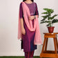 Women Art Silk Green Kurta Pant And Dupatta Set