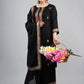 Women Embroidered Kurta, Palazzo & Dupatta Set