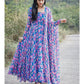 Women Maxi Gown With Shawl