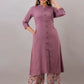 Women Purple Floral Kurta Set