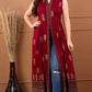Women Open-front Indowestern Gown/Kurta