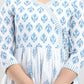 Women V-Neck Pure Cotton Kurta and Pant Set